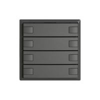 Universaltaster EDIZIO.liv UNI SNAPFIX® o.LED 4× 2-Tbed.dgu