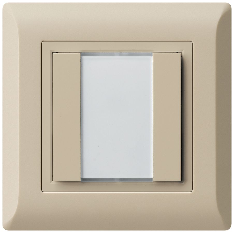 Poussoir multifonction AP kallysto.line KNX RF 2×  beige
