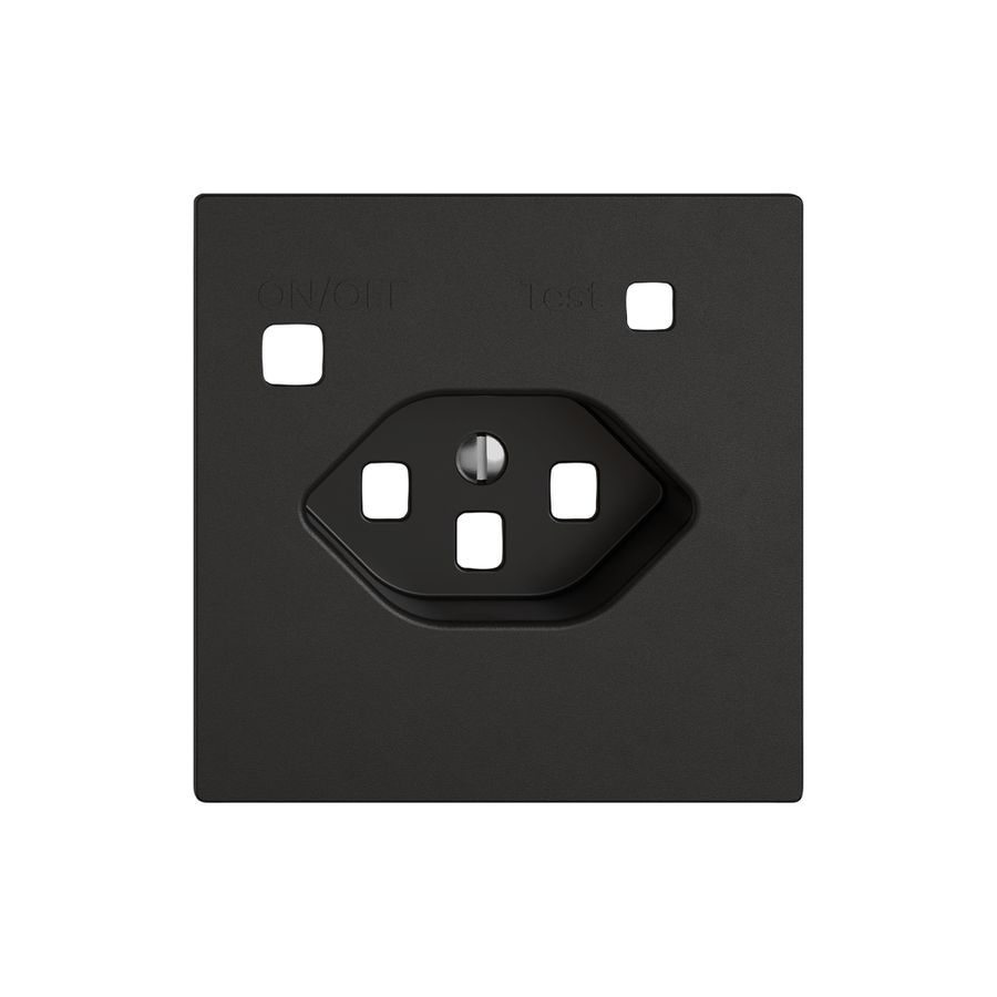 Montageset EDIZIO.liv SNAPFIX® für Fehlerstrom-Schutzsteckdose Typ 23 sz