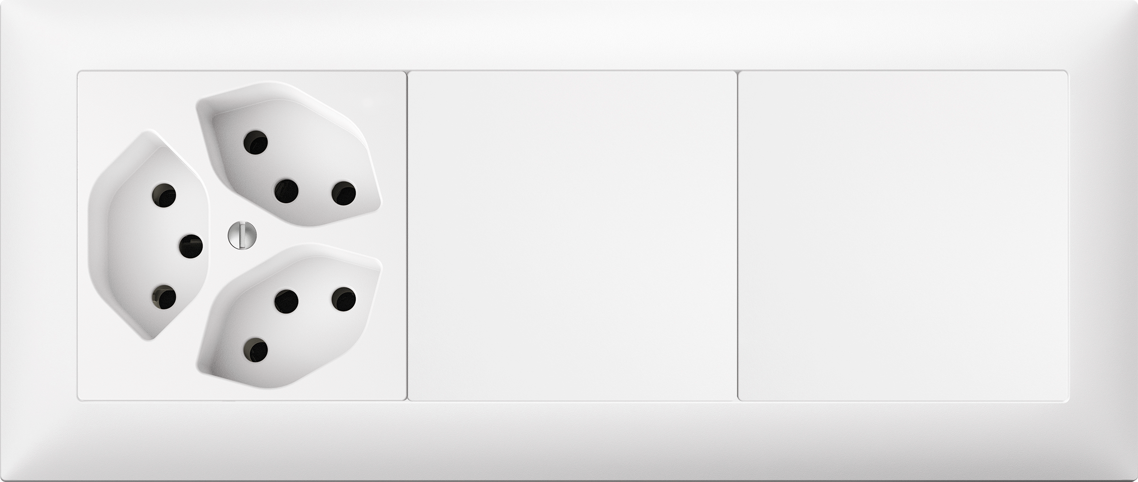 UP-Kombination EDUE 1×3, 3xT13 + Blind + Blind ws