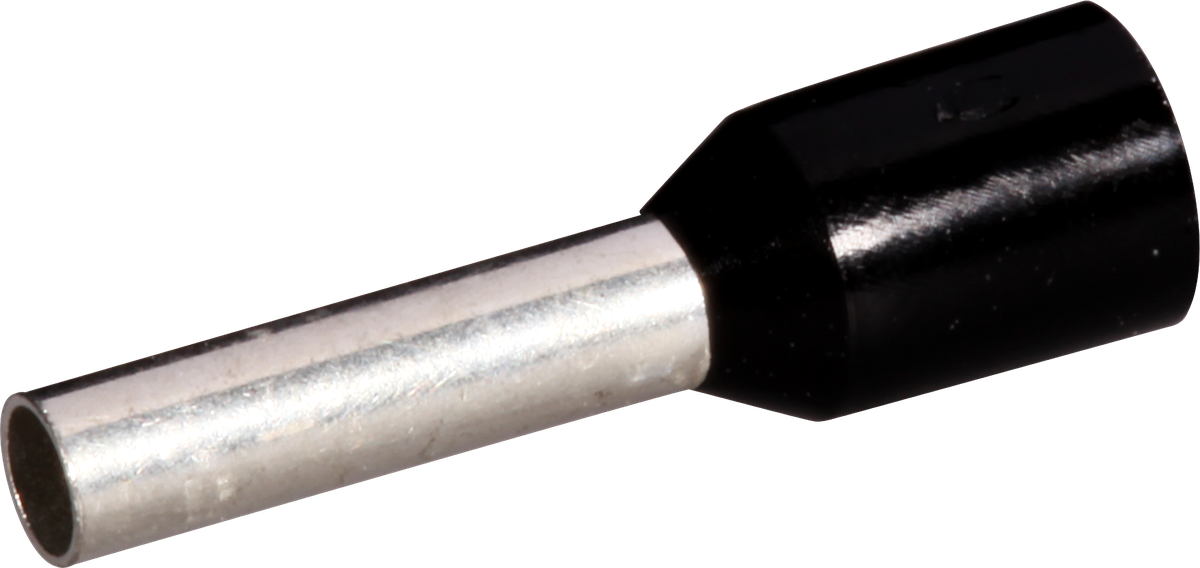 Capocorda Ferratec DIN isolalto 1.5mm²/8mm nero