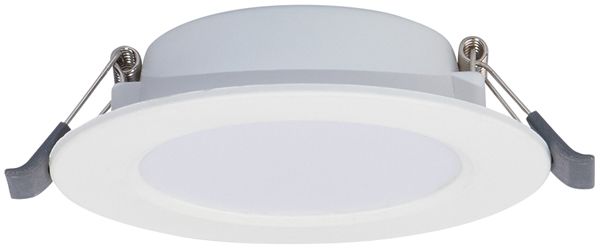 Downlight LED DOTLUX CIRCLEflat 4W 240lm 3000K 120° a.driver blanc