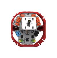 Kombination Feller SNAPFIX® S6L+T23 Seitenbeleuchtung gb