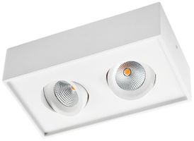 AP-LED-Downlight SG Cube 6W 1010lm 2000…2800K WB DIM 231×132×65mm weiss