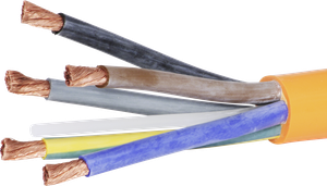 Kabel EPR-PUR 5×35mm² 3LNPE orange