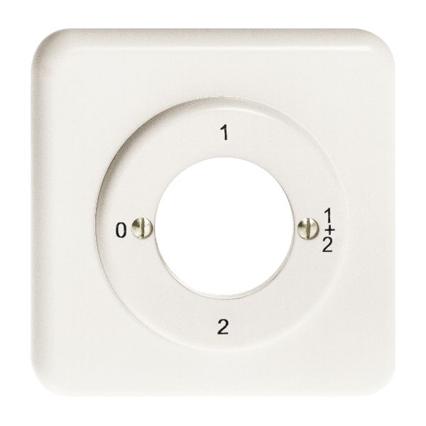 Kit frontale INC 0-1-1+2-2 bianco per interruttore rotativo a chiave
