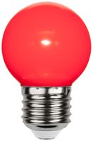 Lampe LED M. Schönenberger E27 1W 3lm 69mm G45 opalin rouge