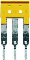 Querverbinder Weidmüller ZQV 2.5/3 gesteckt 3L 5.1mm isoliert 24A gelb