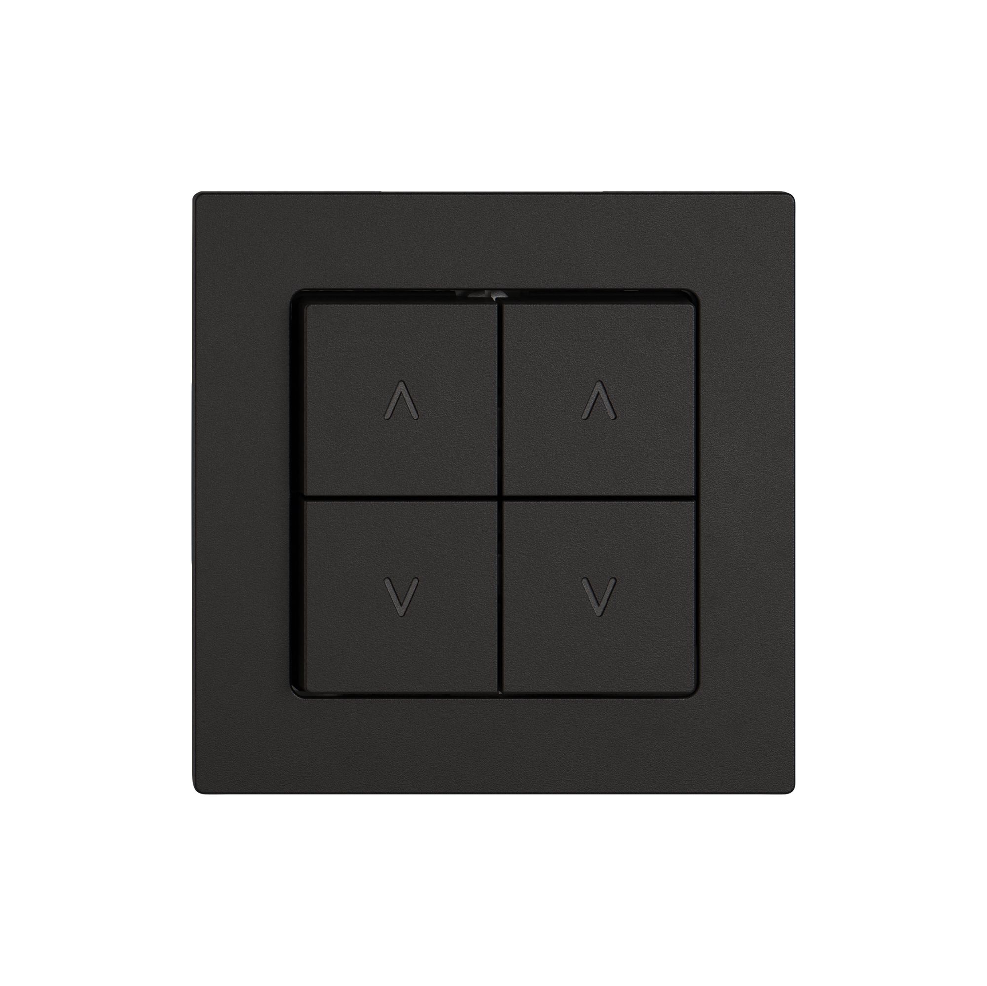 Storentaster EDIZIO.liv SNAPFIX® 10A 250V 4 Tasten 2 Kanäle sz