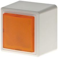 AP-Blitzleuchte EDIZIOdue gelb 12VUC Hugentobler Typ 16 flach