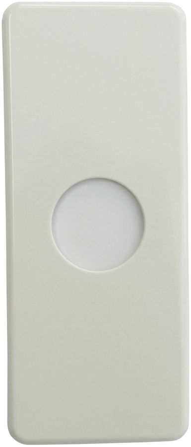 Plaque de recouvrement 3×1 pl+43+pl blanc