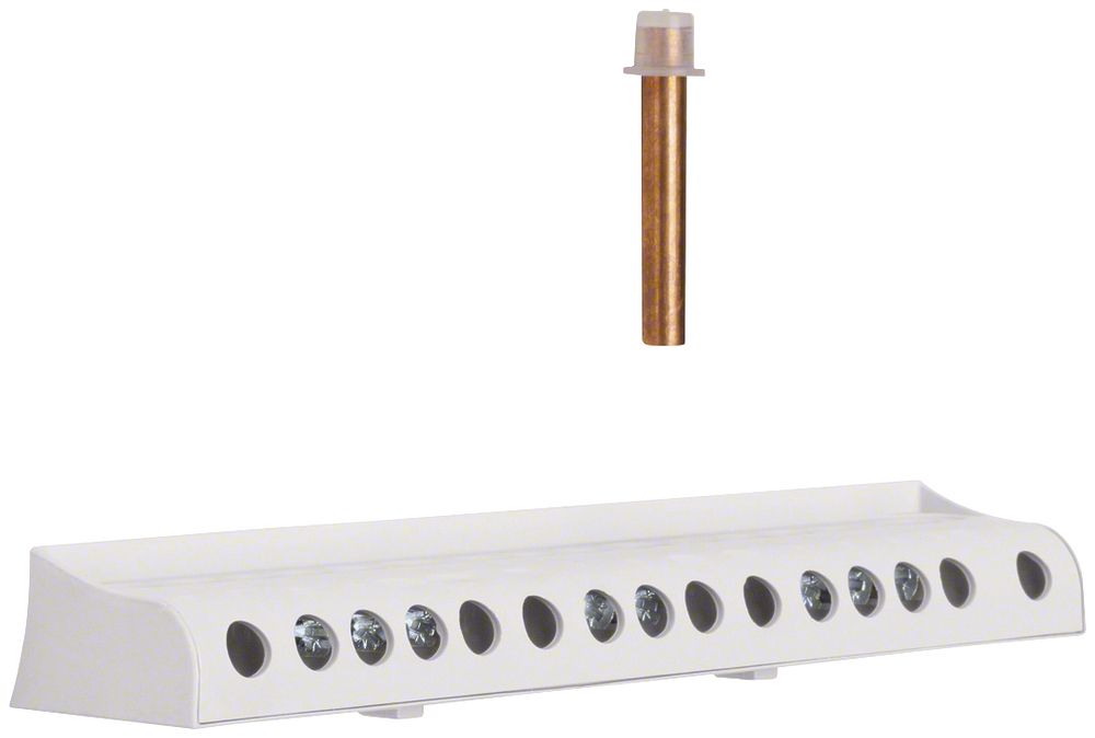 Barra N Hager per distributore a barra ottone 125A+160A 14 morsetti connessione