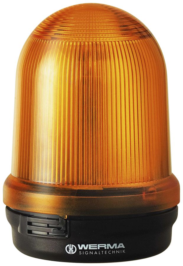 Lampe flash BM 230VAC jaune Ø98mm IP65