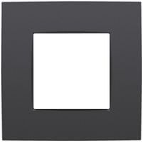 Abdeckrahmen Niko Intense 83×83mm lackiert anthrazit