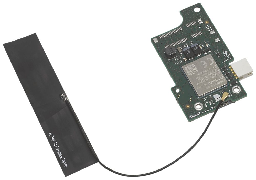 Carte de communication Hager witty 4G pour équiper la station d'une carte SIM