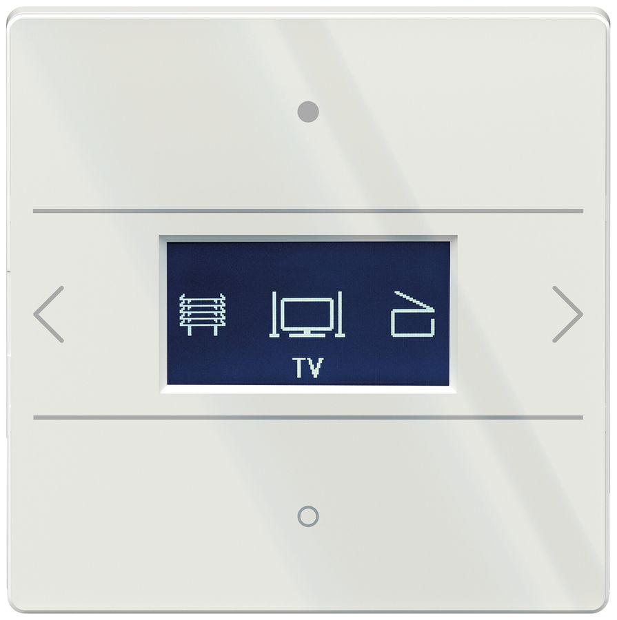 Bediengerät Theben LUXORliving iON8 G Mit Raumthermostat weiss