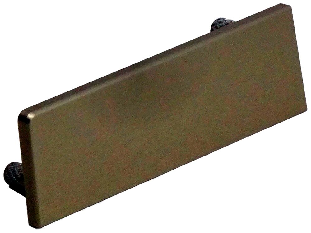 Endstück ELBRO 60×20mm rechts anthrazit