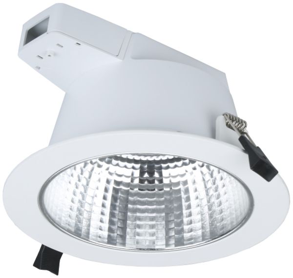 Downlight LED INS DOTLUX CIRCLEugr, 13W, 3000…5700K, COLORselect
