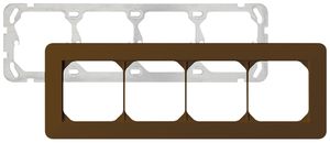 En-tête ENC kallysto.trend 1×4 brun horizontal