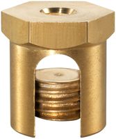 Vita a massa Bettermann 25mm² con filetto M6, ottone