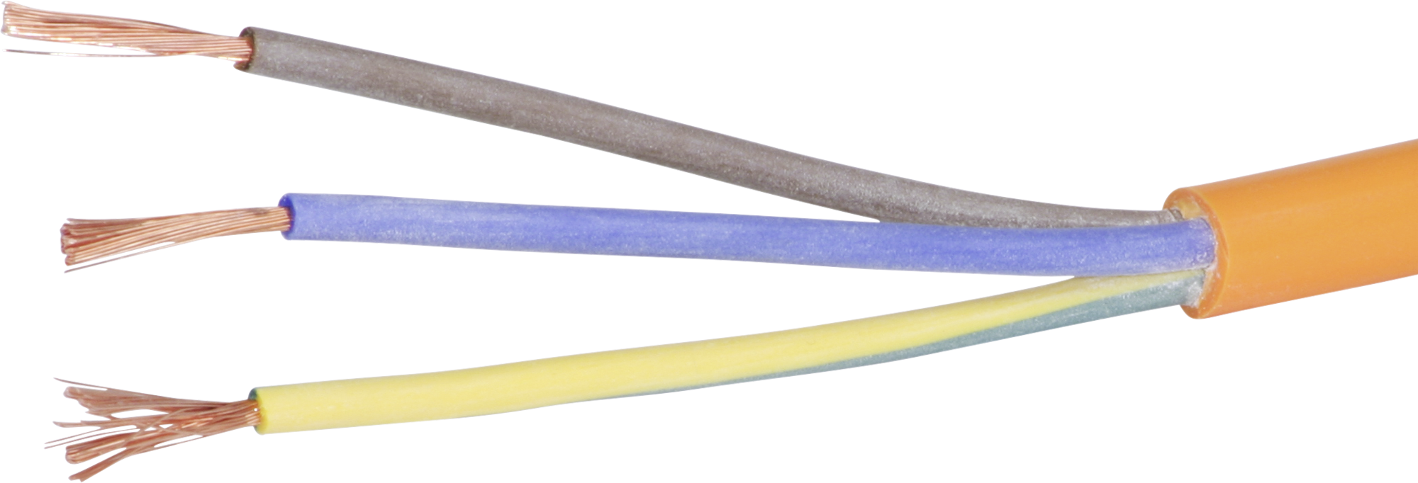 Câble EPR-PUR 3×2.5mm² LNPE orange