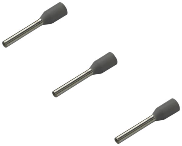 Aderendhülse Rittal AS 4051.641 0.75mm² 10mm grau 1000Stk