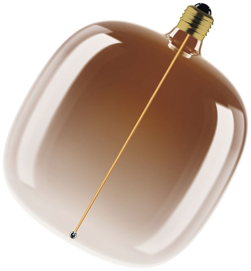 Lampada LED Osram Vintage 1906 E27 4.8W 200lm 818 REG Ø187×237mm marrone