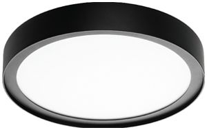Luminaire apparent LED SG Disc 290 19W 1740lm 827…865 Ø288mm noir