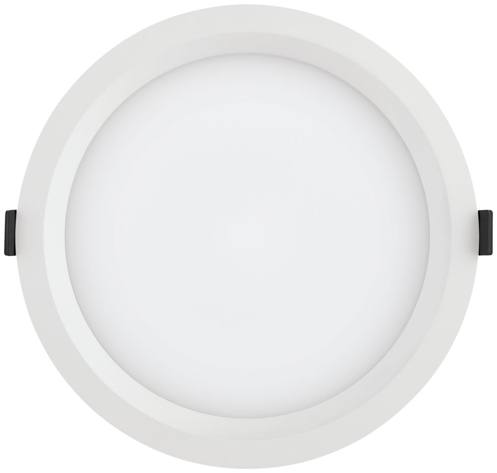 EB-LED-Downlight LDV ALU DN 200, DALI 35W 3000K IP44, 100°, weiss