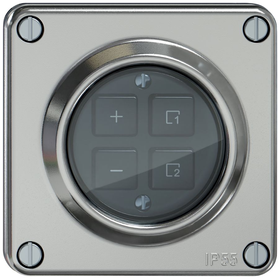 Dimmer DALI ELEMENT Wiser 1K 4T aluminium