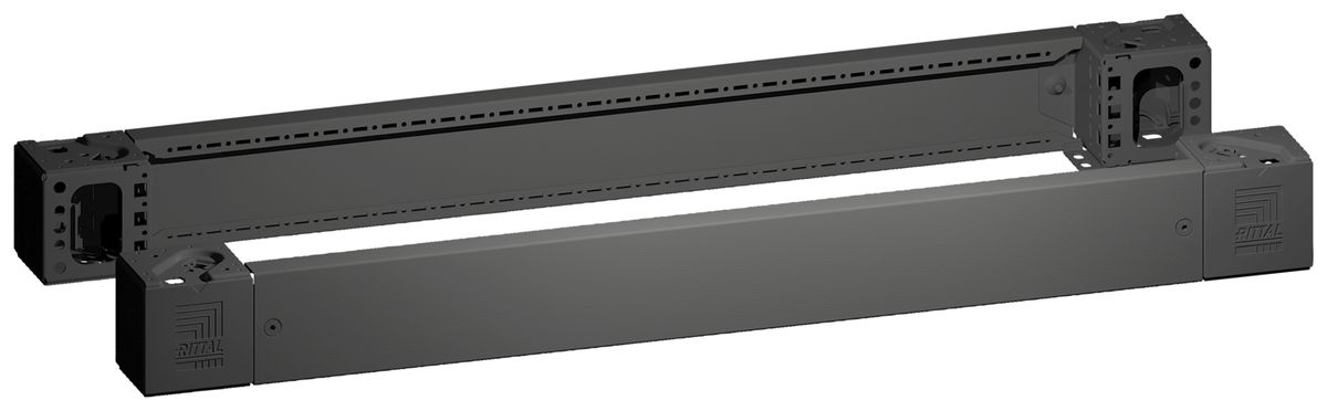 Cache-socle Rittal VX 8660.005 1000×100mm face/revers noir acier 2pcs