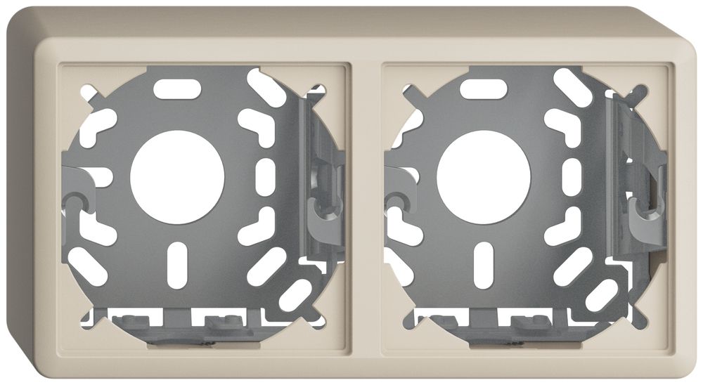 AP-Kopfzeile EDIZIOdue 1×2 FX54 crema