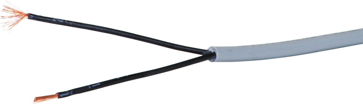 Cavo di comando LiYY 2×1.5mm² numerato grigio