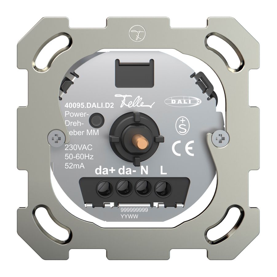 Potenziometro di potenza DALI INC Feller DALI-2 52mA