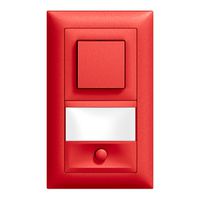 UP-Kombination EDIZIOdue 3/1P+Sonnerie berry