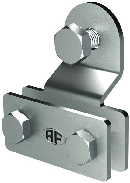 Bride de connection Flury FE 88 acier inoxydable A4 20×2.5…30×3mm con. a.vis M10