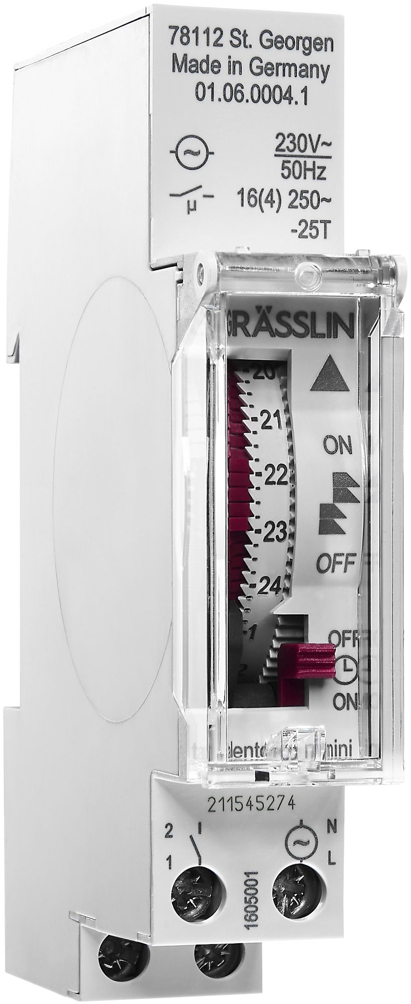 Timer AMD talento 111 mini, On-Off-Timer, piombabile