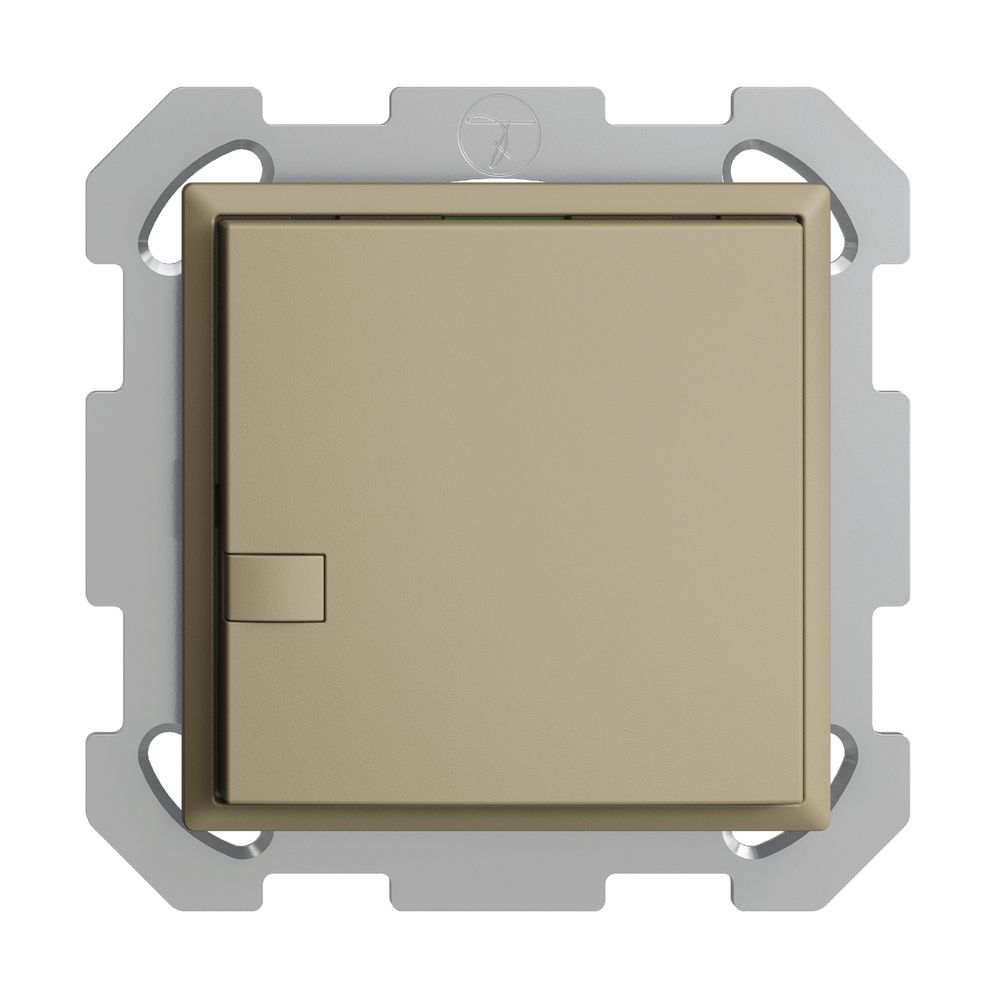 UP-KNX-Taster RGB EDUE, 250mW, o.LED, 1×Taste, 1×Tastenb., sa
