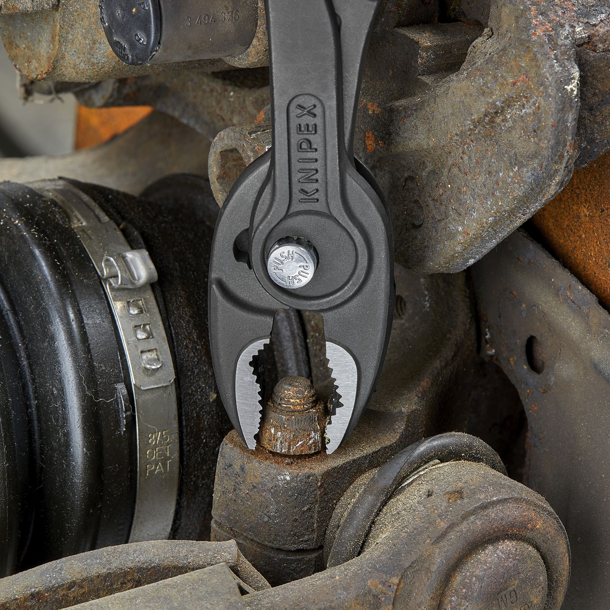 Frontgreifzange KNIPEX TwinGrip 200×46×15mm 270g