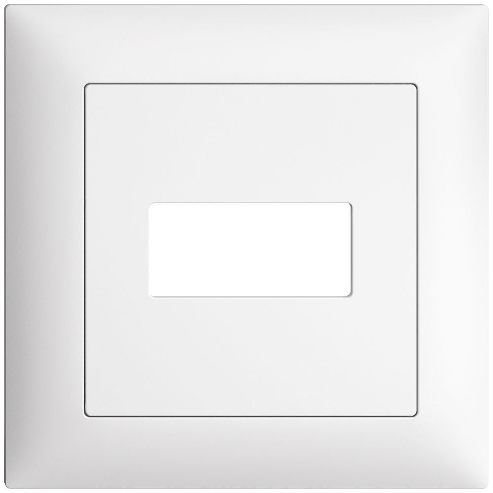 Kit frontal EDIZIOdue FMI pour détecteur de mouvement pirios 180 R eco, blanc