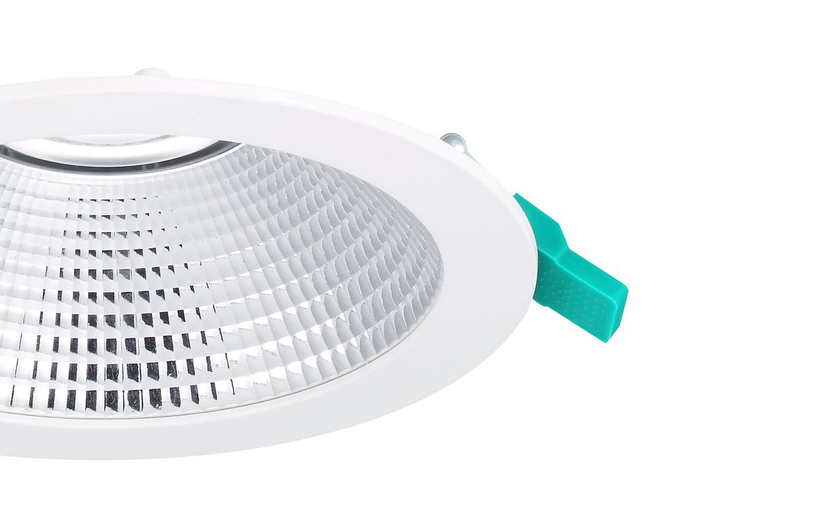 EB-LED-Deckenleuchte INSAVER SLIM 225 DALI 41W 4850lm 830 IP44/20 weiss