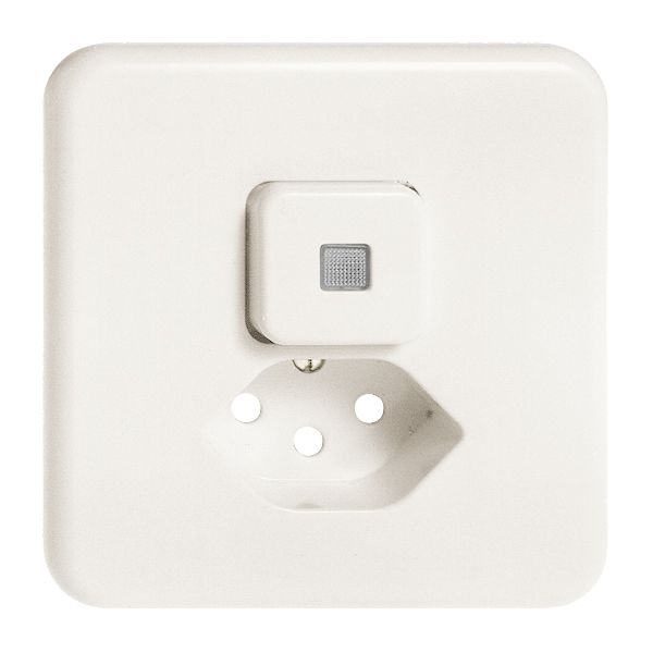 Kit frontal ENC FH T13 blanc 86×86mm, lentille,