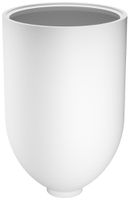 Deckenrosette Sylvania OneTrack Polycarbonat Ø32×45mm weiss Rohr ØM6