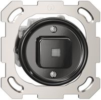 UP-Sonnerie-Drucktaster Sdue, 16A 230 VAC, 77×77mm, mit Steckklemmen schwarz