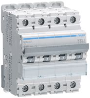 Disjoncteur Hager MCB 4P 415V type C 1A Icn 10kA 4UM