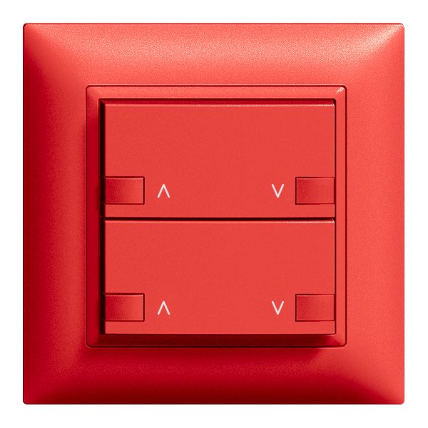 Kit frontal ENC moteur 2c/2touch ZEP 88×88mm berry