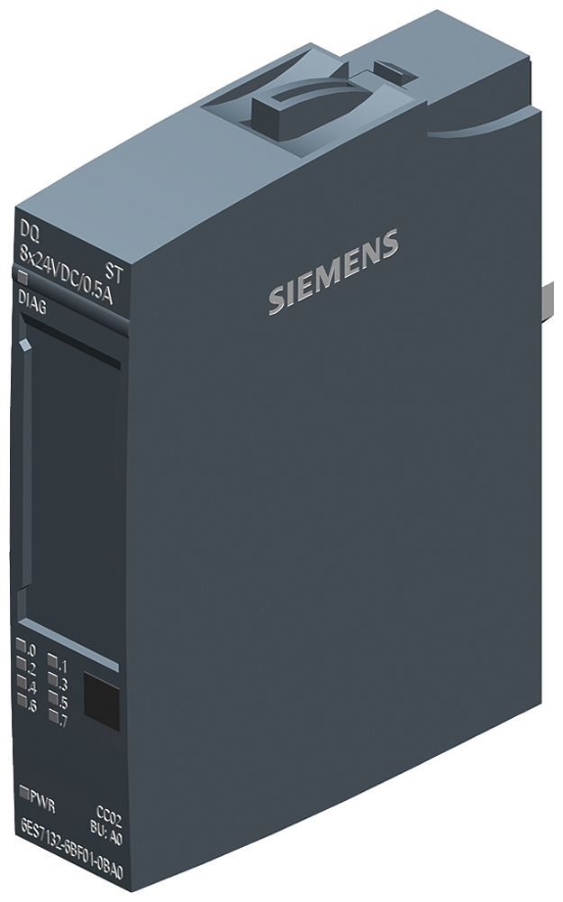Module de sortie API Siemens SIMATIC ET200SP DQ 8×24VDC/0.5A ST A0 CC02, 10 pcs
