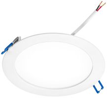 LED-Downlight Tridonic DLA flat 13W 3000…5500K IP44 VWB Ø174×27mm weiss