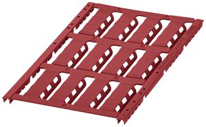 Kabelmarker PX UC-WMTBA (29X8)/PP RD 29×8mm 12 Stück rot