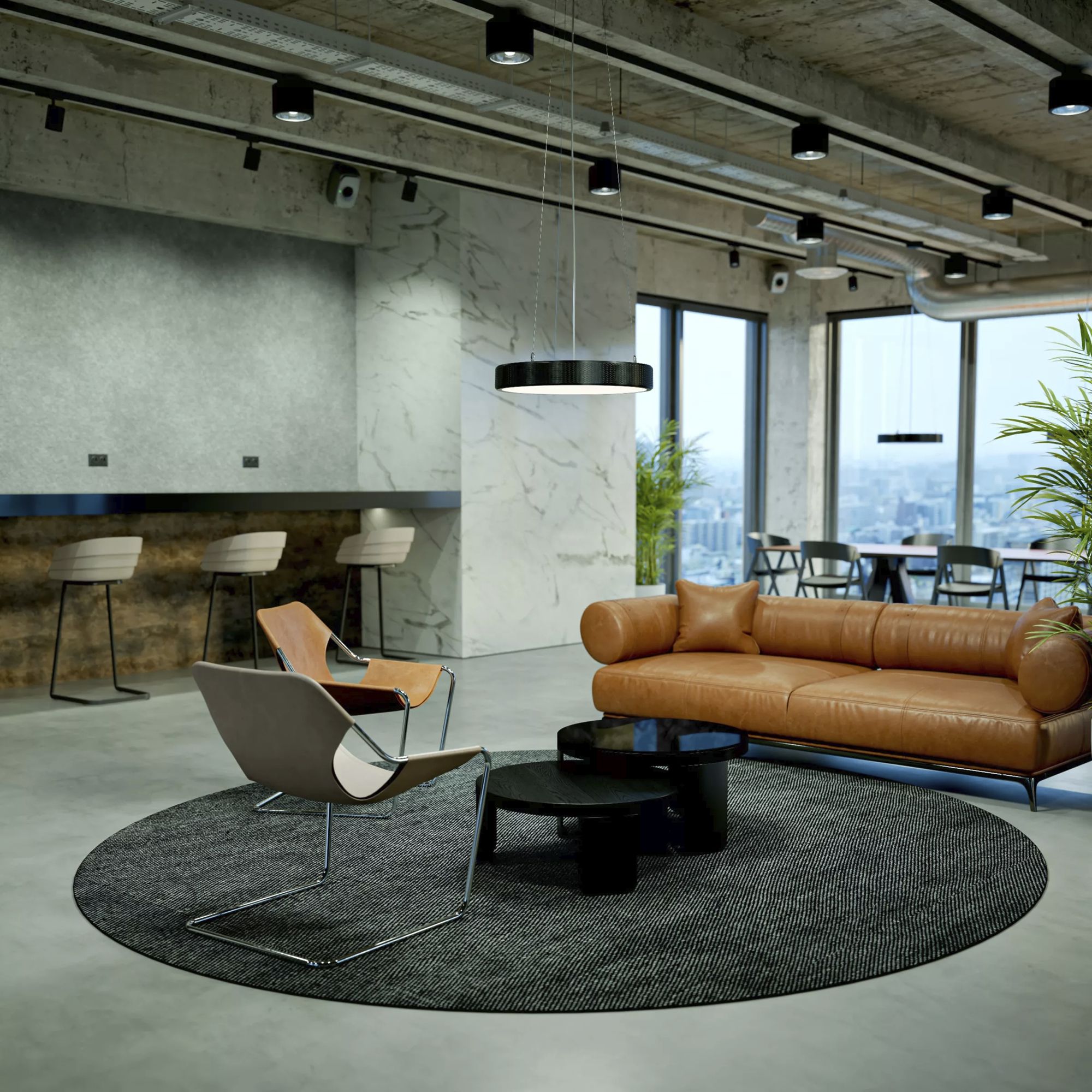 Downlight LED AP Philips DRUM SURFACE 16.5W 2181lm 830 90° Ø218mm bianco